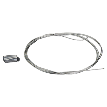  syst. suspens. c�ble acier 