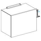  unit� alim. 1000A gauche 