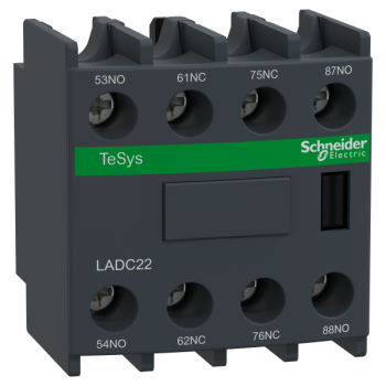  Contacts � vis 2F+2O chevauch 