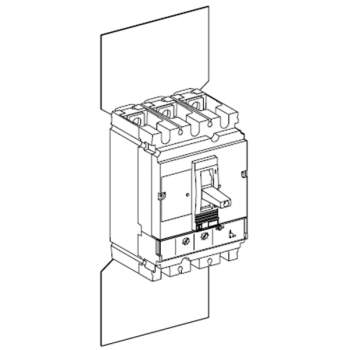  2 �crans isolants 3P NSX250 