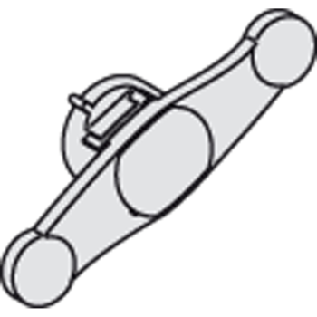  Pi�ce zamak rechange pr poign� 