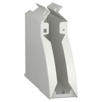  Socle plein arm gaine RAL9003 