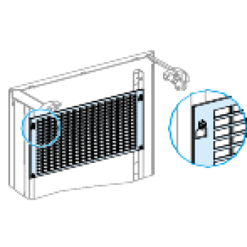  Platine perfor�e plate 4M L600 