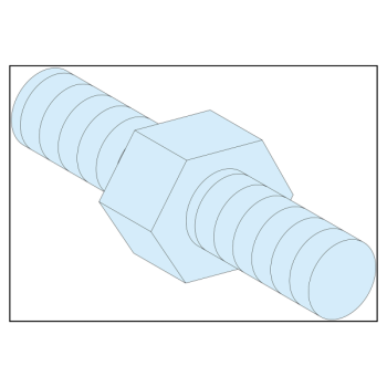  4 Entretoise hexagonale M5 H9 