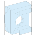  Ecrous M6 clipsable/mont.fonc. 