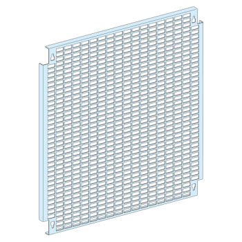  Platine perfo. mont.glissi�re 