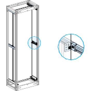  2 glissi�res+equerres platine 