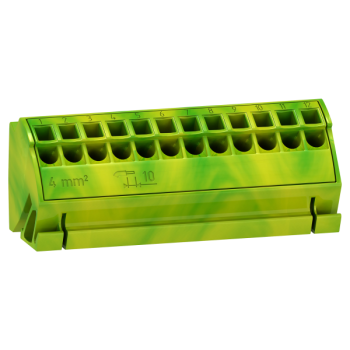  Bloc terre conn. rapide 12x4� 