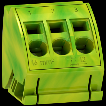  Bloc terre conn. rapide 3x16� 