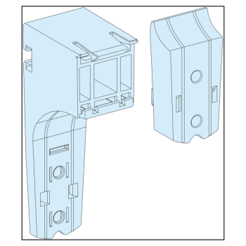  Supports adapt.goulotte horiz. 