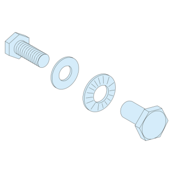  20 boulons liaison 2 JdB H./V. 