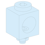  4 connect. c�ble 250 � 185mm� 