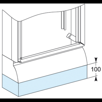  Rehausse socle armoire L850 