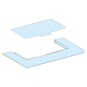  Plaque+passe c�ble gaine L300 