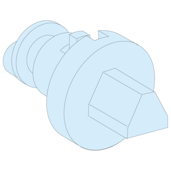  Insert poign�e IP55 triangle 7 