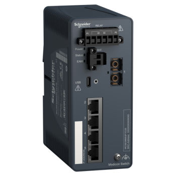  Modicon Switch ESM 4TX/1FX-MM 