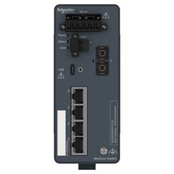  Modicon Switch ESM 4TX/1FX-MM 