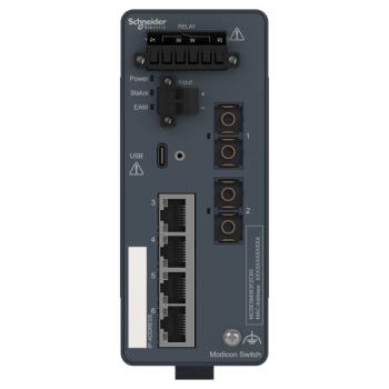  Modicon Switch ESM 4TX/2FX-SM 