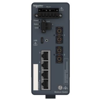  Modicon Switch ESM 4TX/2FX-MM 