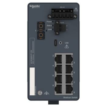  Modicon Switch ESM 8TX/1FX-SM 