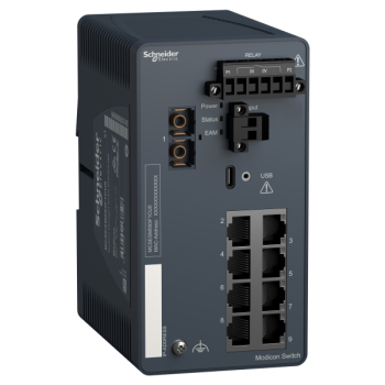  Modicon Switch ESM 8TX/1FX-MM 