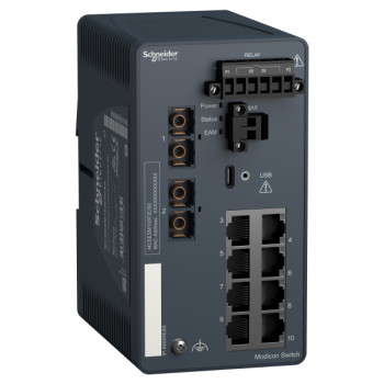  Modicon Switch ESM 8TX/2FX-SM 