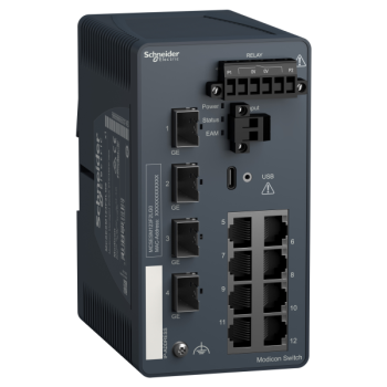  Modicon Switch ESM 8TX & 4SFP 