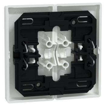  Enjoliveur double blanc lotus 