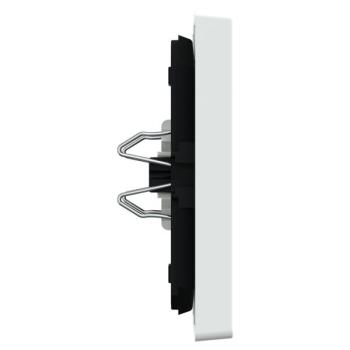  Enjoliveur double blanc lotus 