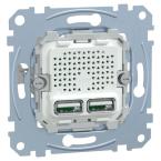  M�ca dble chargeur USB A+A 