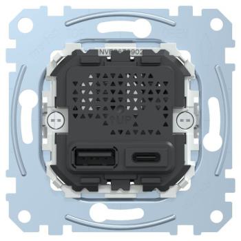  M�ca dble chargeur USB A+C 
