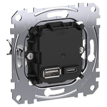  M�ca dble chargeur USB A+C45 