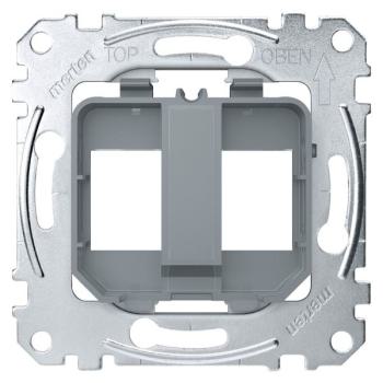  M�ca RJ45x2 Keystone transp. 