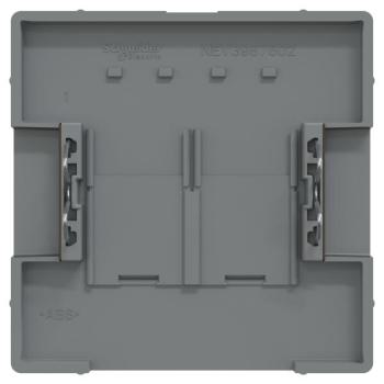  Enjo simple RJ45x2 mocca 