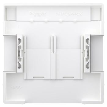  Enjo �tiquette RJ45x2 nickel 