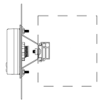  Kit mont affichage DIN PM8000 