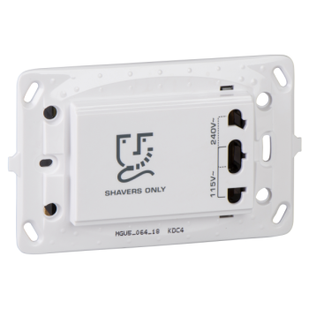  Unica blanc - prise rasoir 