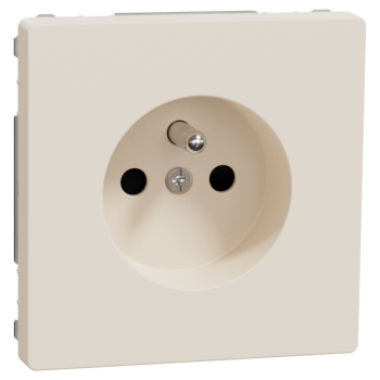  Prise de courant - Blanc sable 