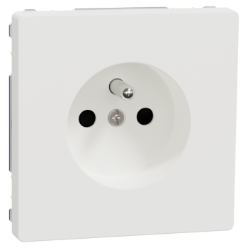  Prise de courant - Blanc Lotus 