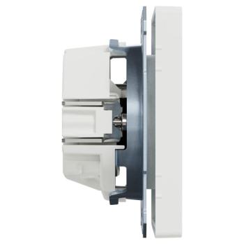  Prise de courant - Blanc mat 