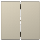  Enjoliveur double blanc sable 