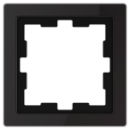  Cadre de finition verre noir 1 