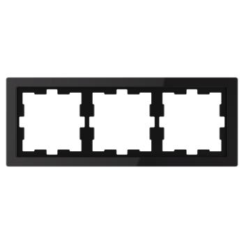  Cadre de finition verre noir 3 