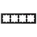  Cadre de finition verre noir 4 