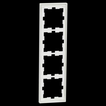  Cadre de finition blanc mat4 