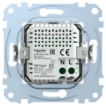  M�ca dble chargeur USB A+A 