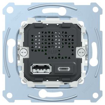  M�ca dble chargeur USB A+C 