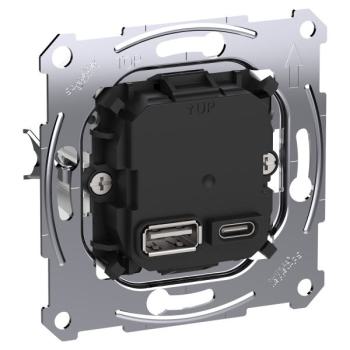  M�ca dble chargeur USB A+C45 