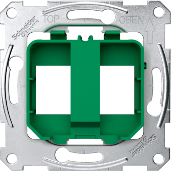  M�ca RJ45x2 Keystone vert 