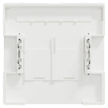  Enjo �tiquette RJ45x2 b.mat 